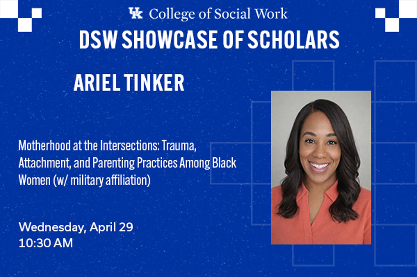 DSW Candidate – Ariel Tinker