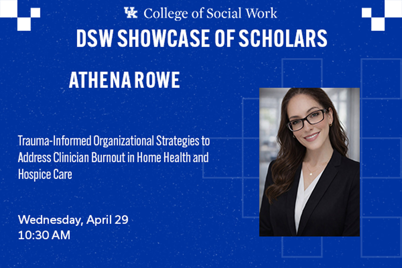 DSW Candidate – Athena Rowe
