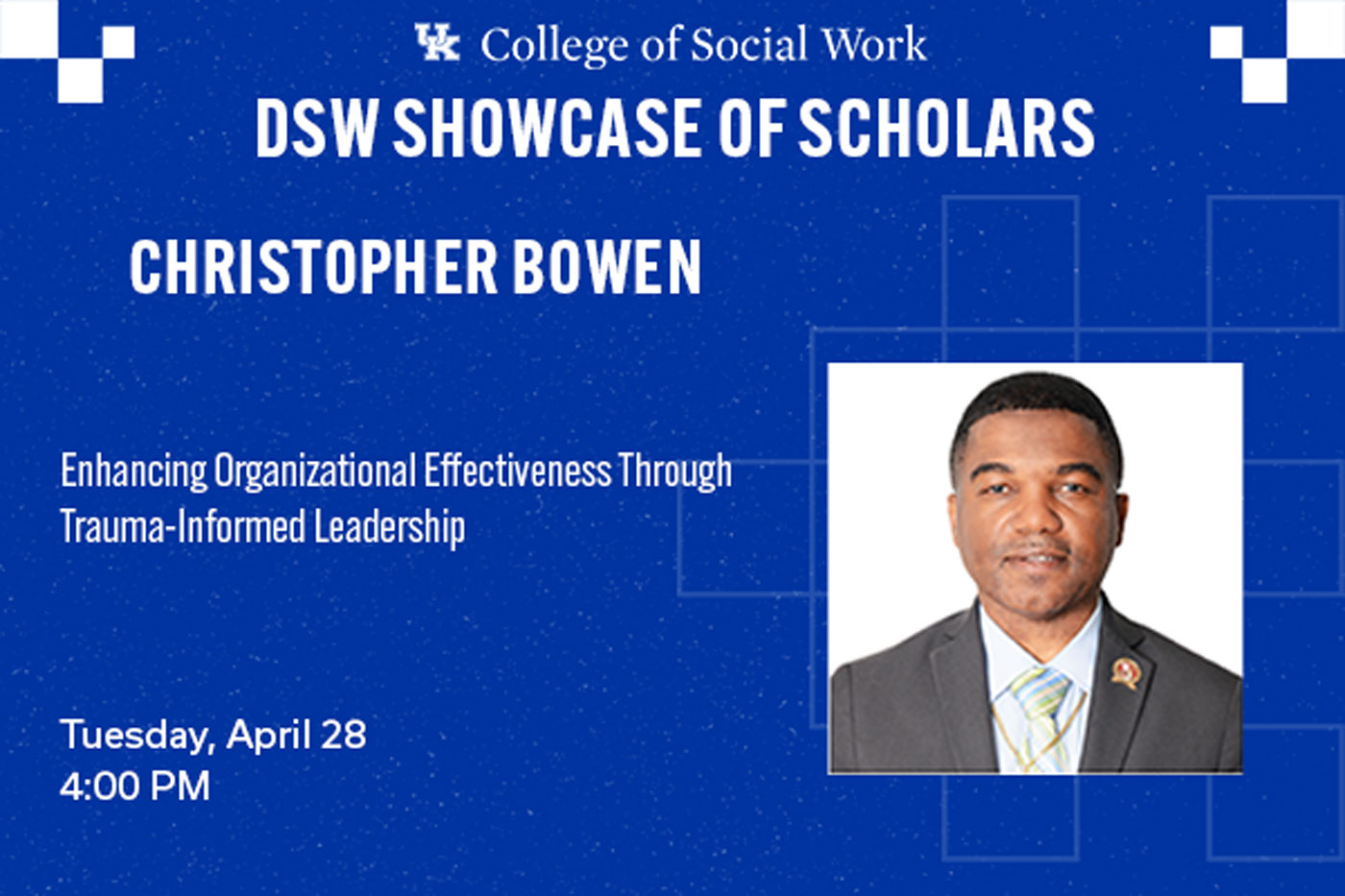 DSW Candidate – Christopher Bowen