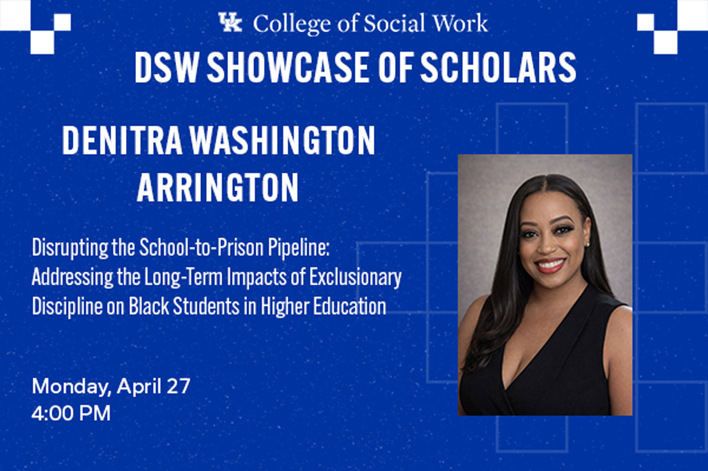DSW Candidate – Denitra Washington Arrington
