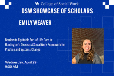 DSW Candidate – Emily Weaver