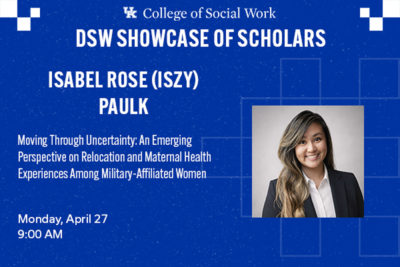 DSW Candidate – Isabel Rose (Iszy) Paulk