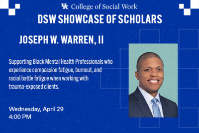 DSW Candidate – Joseph W. Warren, II
