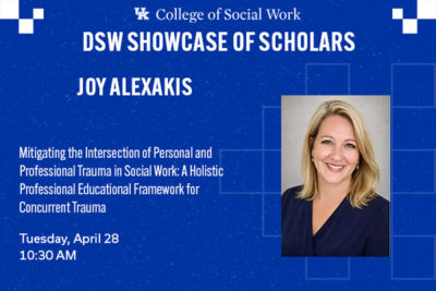 DSW Candidate – Joy Alexakis