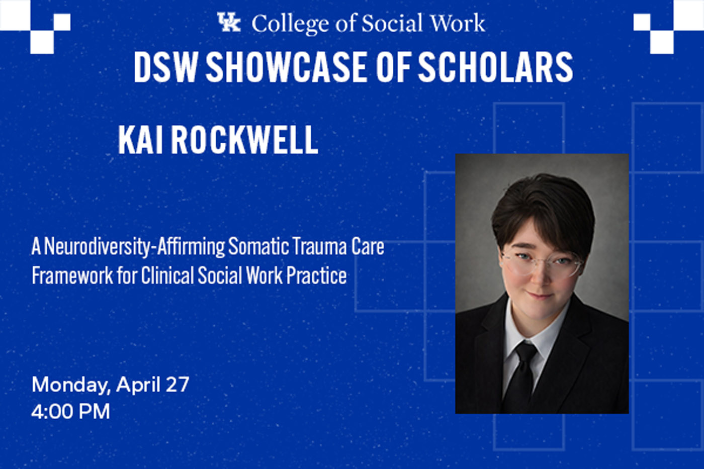 DSW Candidate – Kai Rockwell