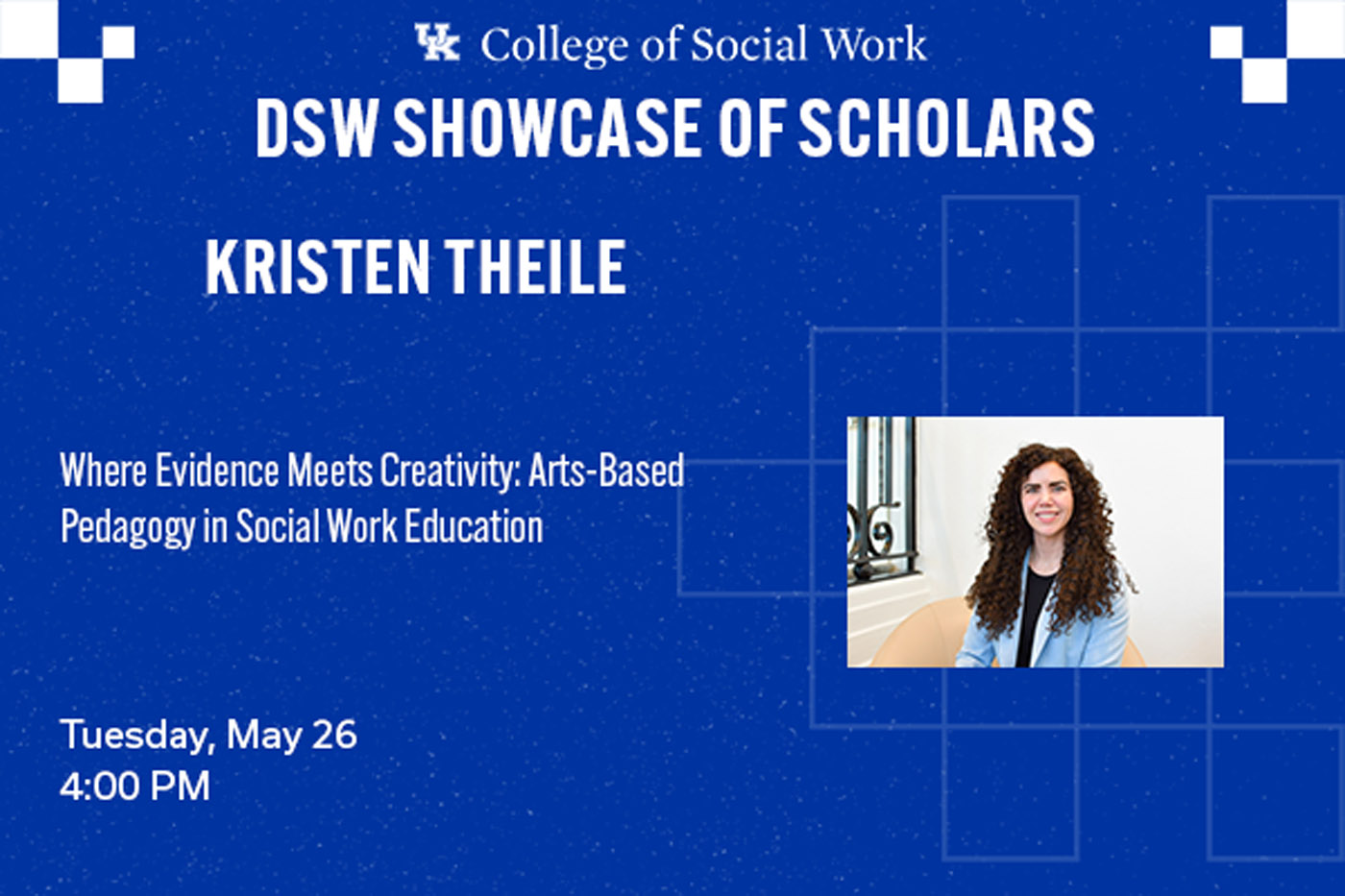 DSW Candidate – Kristen Theile