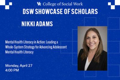 DSW Candidate – Nikki Adams