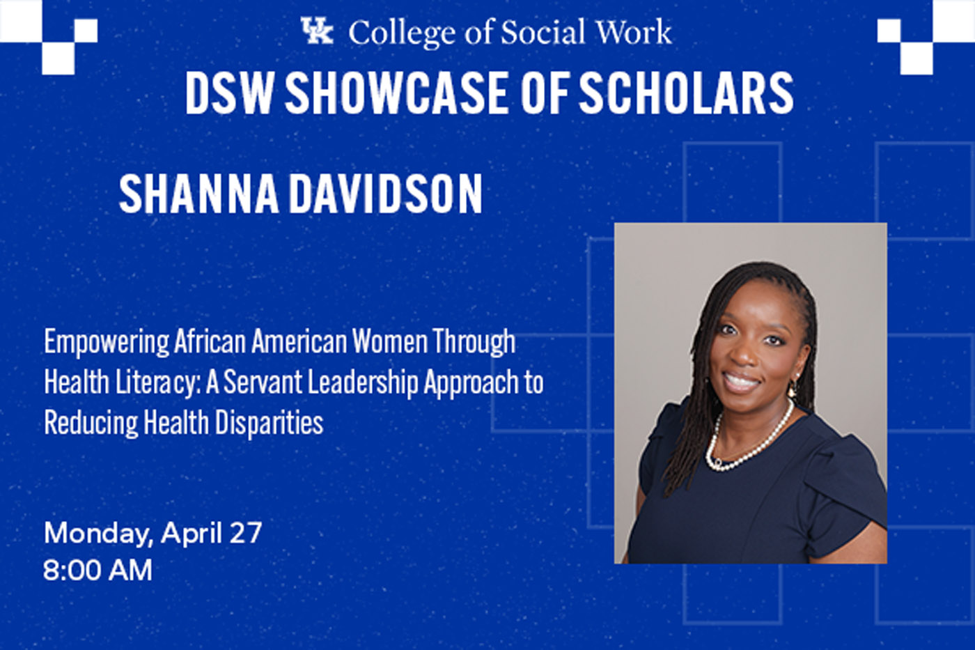 DSW Candidate – Shanna Davidson
