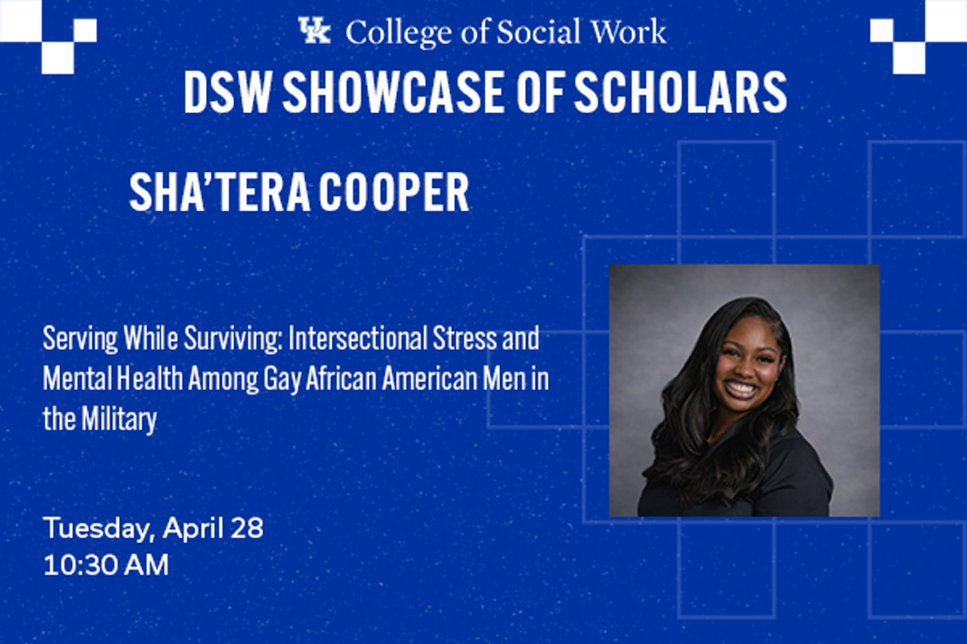 DSW Candidate – Sha'tera Cooper